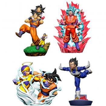 Dragon Ball Super Dracap - Pack of 4 Re: Birth Limit Breaking Trading Figures (8 cm)