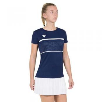 Camiseta Técnica de Manga Corta para Mujer Tecnifibre Club Tech Marine S
