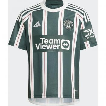 Camiseta de niños 2ª Equipación Manchester United 2023-2024 adidas