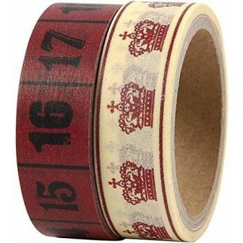 Washi tape, A: 15 mm, Copenhagen, 2x5m