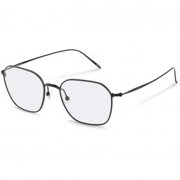 Rodenstock R7121 C 53 Lentes Recetadas para Hombre Negros, Armazones para Hombre Negros, Gafas Recetadas para Hombre Negras