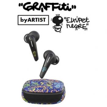 Auriculares TWS Graffiti ByARTIST x @elxupetnegre