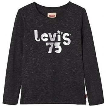 Levi's kids tee-Shirt NM10607 Camiseta, Negro