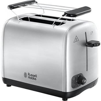 Tostadora Russell Hobbs Adventure 24080-56 de 2 Ranuras, 850W, Inoxidable