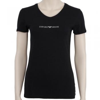 Emporio Armani 163321cc317 Parte Superior de Pijama, Negro