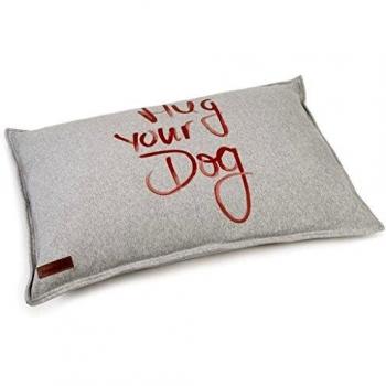 Beeztees K&Bz Bz Lounge Cush Hug Your Dog Grey 100X70 800 g