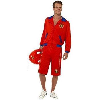 Men's Baywatch Beach Lifeguard Costume