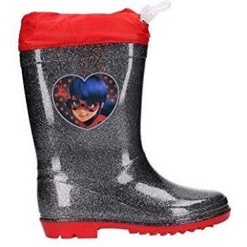 Lady Bug S0710673, Botas de Agua, Rojo Gris, 30 EU