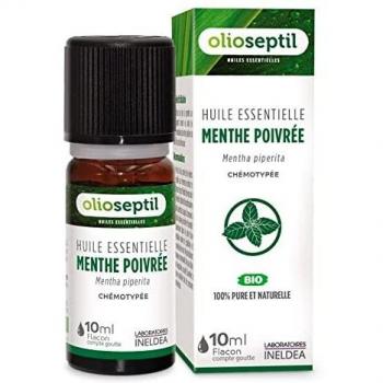 Aceite Esencial de Menta Orgánica en Presentación de 10ml