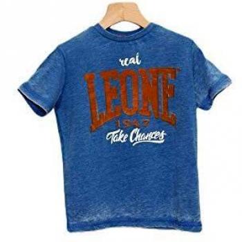 Leone - Camiseta Infantil Take Changes de Manga Corta - Azul Real