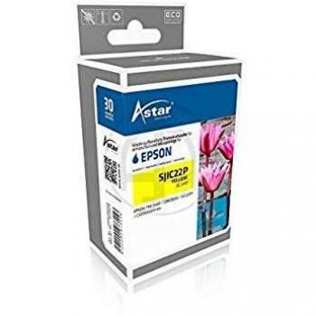 Cartucho de tinta amarillo Astar (sustituto Epson C33S020604, SJIC22P(Y))