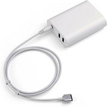 SALCAR 60W delgado de la fuente de alimentación del cargador con Mag Safe 2 con forma de T, Mac Book pro cargador magnético reemplazado Pro A1398 A1425 A1435 A1466 A1502 corresponde modelos como MD212ZP / A MD213ZP / A MD565CH / A ME662CH / A ME662ZP / 