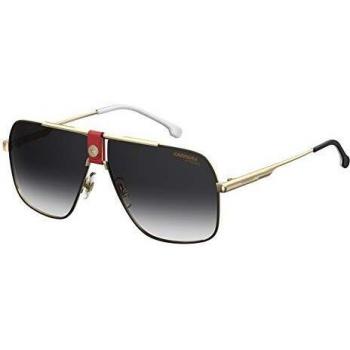 Carrera 1018/S Unisex Aviator Sunglasses - Gold Red Dark Grey Gradient, Size: ONESIZE
