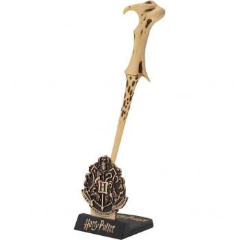 Bolígrafo Varita de Lord Voldemort con Soporte y Marcapáginas Colección Harry Potter