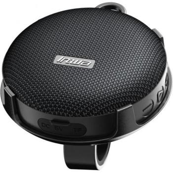 Altavoz Exterior Bluetooth IPX7, Resistente al Agua, Inalámbrico con Ventosa, Subwoofer y Reproductor de Música Portátil Negro