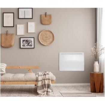 Calentador Eléctrico Oceanic Rubis 1000 W con Inercia Seca y Diseño Galbado Blanco