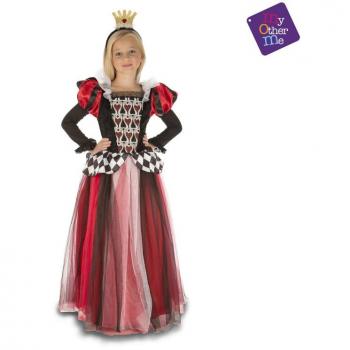 Disfraz Reina de Corazones para Niña (7-9 años)