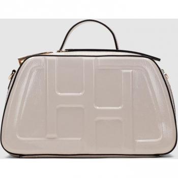 Bandolera Hispanitas Tote para Mujer con Logotipo en Color Negro