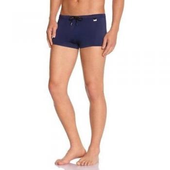 Hom  10119958 bañan pantalones cortos elegantes azul marino para hombre, Armada