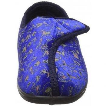 Zedzzz Janice Touch Fastening Floral Slippers