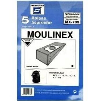 Tecnhogar - Caja 5 Bol. Asp.Moulin. Power Clean