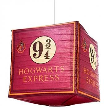 Groovy Harry Potter Paper Light Shade 9 3/4 Hogwarts Express Decorazioni