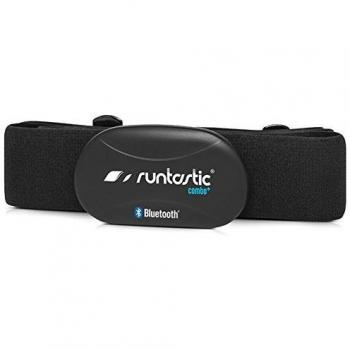 runtastic RUNBT1 - Monitor Bluetooth Smart Combo de ritmo cardíaco con aplicación para iPhone 4S/iPhone 5
