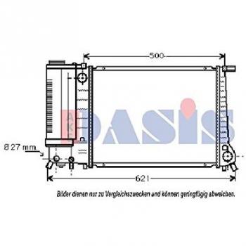 AKS Dasis 051140N Radiador, refrigeración del motor