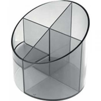 helit - helit multipot Economy Transparent, 4 compartiments,
