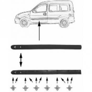Van Wezel 4310428 embellecedor protector para puerta
