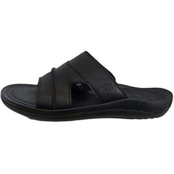 XTI 43676, Sandalias Planas Hombre, Negro, 44 EU