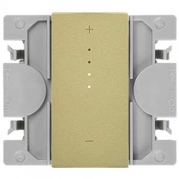 Interruptor Regulable Simon 21001321-097 CF 3H iO con Tecla Estrecha Color Cobre