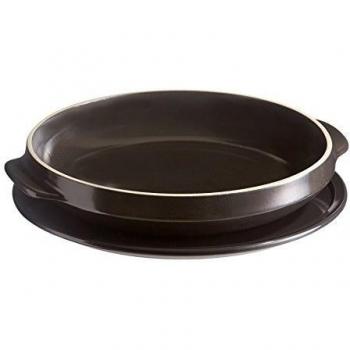 Emile Henry EH799599 Set Tarte Tatin molde de carbón cerámica 29 x 29 x 5,5 cm