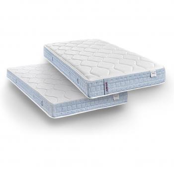 Pack 2 colchones infantil-juvenil de muelles ensacados y HR 21+15cm Morgan Relax
