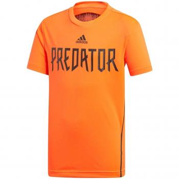 adidas Yb P Camiseta, Niños, Rojo