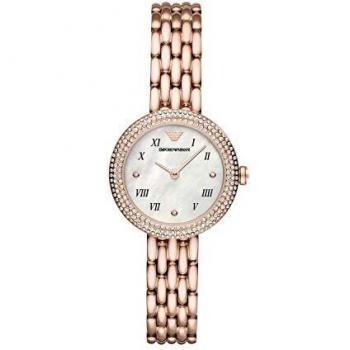 Emporio Armani AR11355 Women's Pink Stainless Steel Fashion Watch