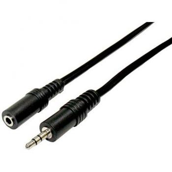 Cable JACK 3,5 Stereo Macho-Hembra 3,5 Stereo 3m