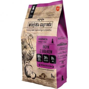 Wiejska Zagroda Puppy Pavo y Manzana - 9 kg