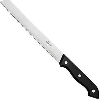 San Ignacio Bonn Cuchillo panero, Acero Inoxidable, Negro, 20 cm