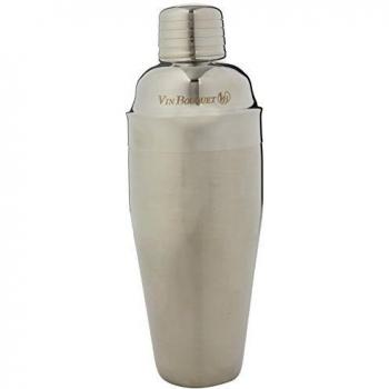 VB VIN BOUQUET Coctelera, Metal, Plata, 9 cm
