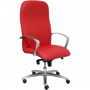 Sillón de Oficina Caudete Similpiel Rojo