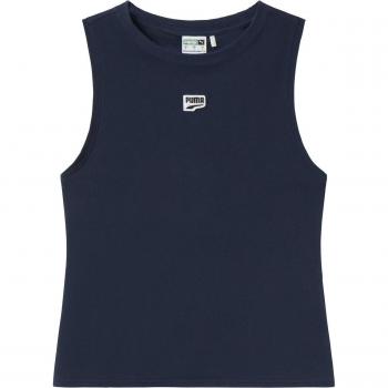 Camiseta de mujer Downtown Tank Puma x Forever Cristina Pedroche, tirantes, color negro puro, talla L