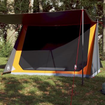 Tienda de campaña impermeable para 2 personas vidaXL, tela opaca, colores disponibles: blanco opaco, azul, gris y naranja