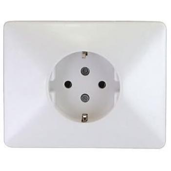 Base de Enchufe Simon 2P 25A Blanco para Vitrocerámica