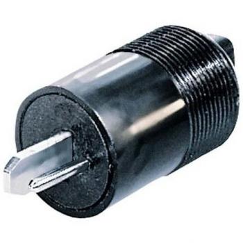 Conector DIN 41529 enroscable para altavoces, color negro. 50 unidades