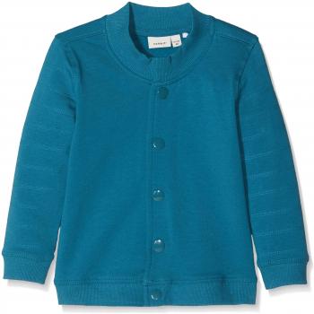 NAME IT Nbmsebu Swe Card BRU, Sudadera para Bebés, Azul