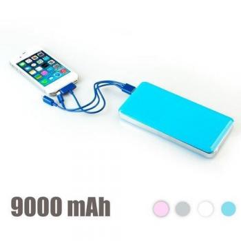 Bigbuy Power Bank Alta Capacidad 9000 Mah 250 gr