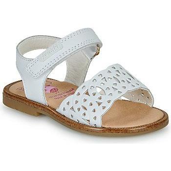 Sandalias Pablosky para niñas en color blanco
