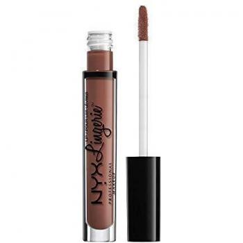 NYX PROFESSIONAL MAKEUP Pintalabios Lip Lingerie Liquid Lipstick, Acabado Cremoso y Mate, Larga Duración - Tono Cabaret Show, Cabaret Sho