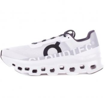 On Cloudmonster Men's White Performance Running Sneakers Size 41